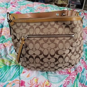 Gently used Coach shoulder bag